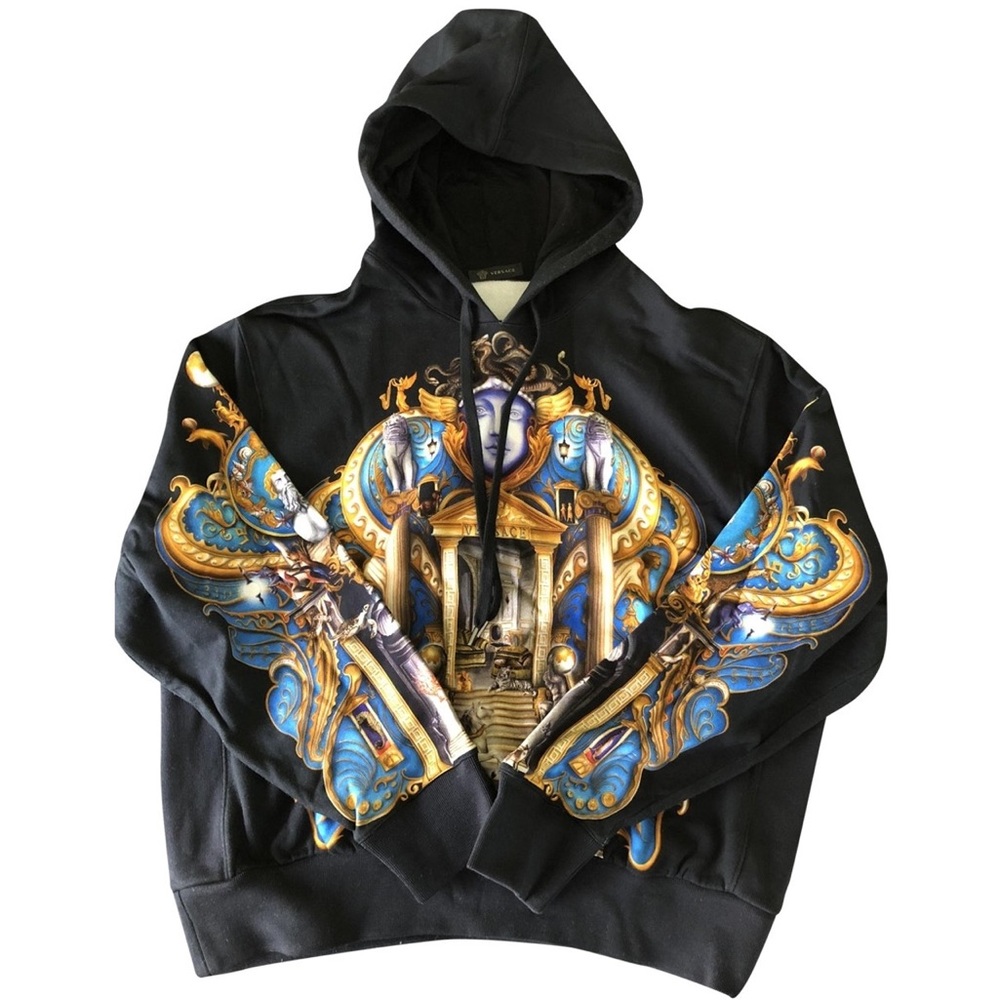 💯Authentic VERSACE Olympus Hoodie🪐🖤